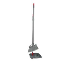 FIVE METLA I LOPATICA SA DRSKOM 26X24X101CM  SIVA