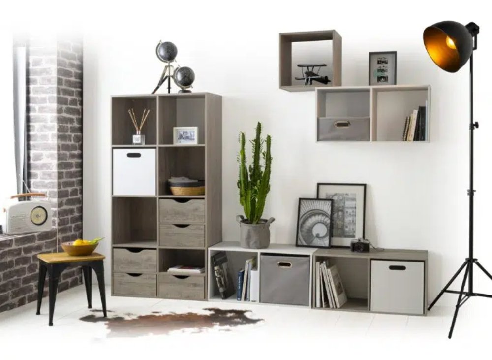 Modularni Nameštaj: Revolucija u organizaciji prostora s policama Mix&Modul Robne Marke